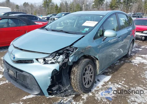 2016 Toyota Prius V Four из США, поврежденный, VIN JTDZN3EU9GJ050941